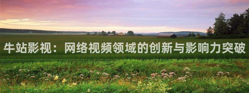 保利中环影城今日电影：牛站影视：网络视频领域的创新与影响力突破